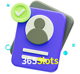 Tornar-se um membro do 365Slots é muito simples